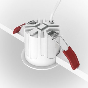 Встраиваемый светильник Maytoni Alfa LED DL043-01-10W3K-RD-WB