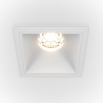 Встраиваемый светильник Maytoni Alfa LED DL043-01-10W4K-D-SQ-W