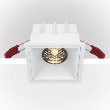 Встраиваемый светильник Maytoni Alfa LED DL043-01-15W3K-SQ-W