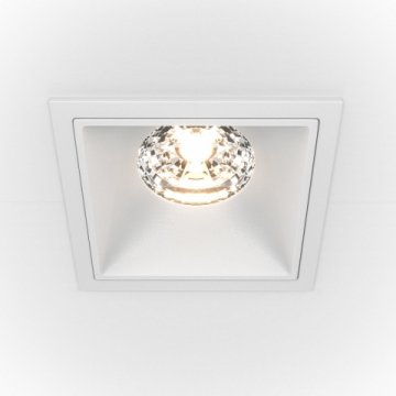 Встраиваемый светильник Maytoni Alfa LED DL043-01-15W3K-SQ-W