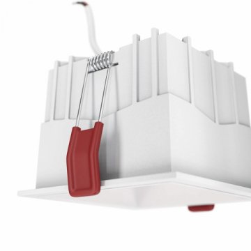 Встраиваемый светильник Maytoni Alfa LED DL043-01-15W4K-D-SQ-W