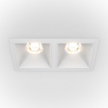 Встраиваемый светильник Maytoni Alfa LED DL043-02-10W3K-D-SQ-W