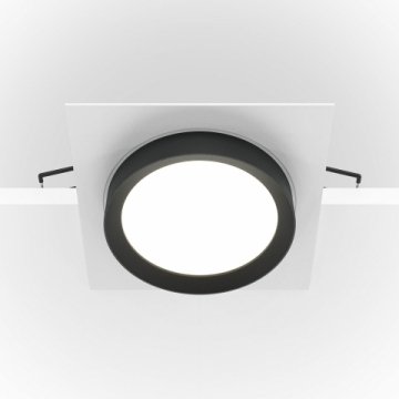 Встраиваемый светильник Maytoni Hoop DL086-GX53-SQ-WB