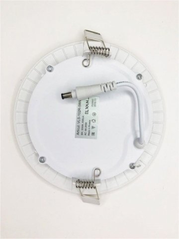 Встраиваемый светодиодный светильник Elvan VLS-102R-9W-WW-Wh