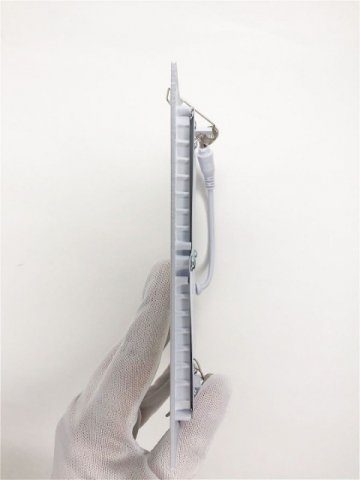 Встраиваемый светодиодный светильник Elvan VLS-102SQ-12W-WW-Wh