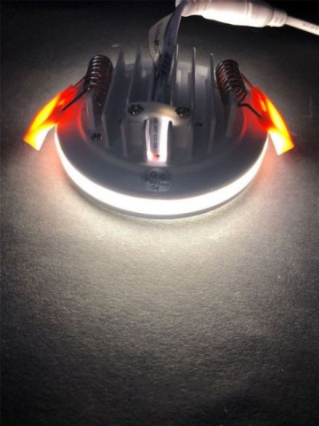 Встраиваемый светодиодный светильник Elvan VLS-109R-7W-WW-Wh