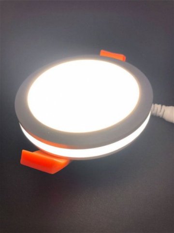 Встраиваемый светодиодный светильник Elvan VLS-109R-7W-WW-Wh