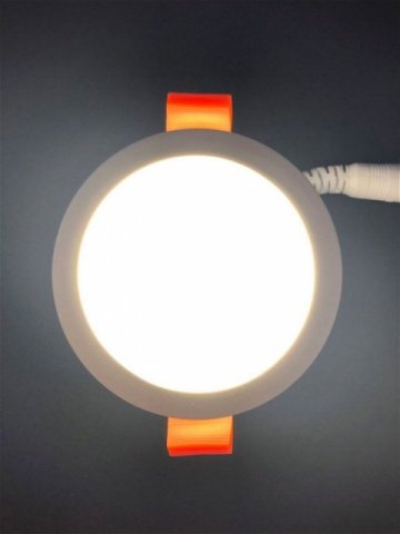 Встраиваемый светодиодный светильник Elvan VLS-109R-7W-WW-Wh