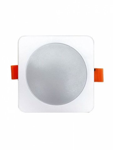 Встраиваемый светодиодный светильник Elvan VLS-109SQ-12W-WW-Wh