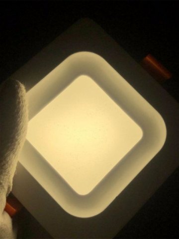 Встраиваемый светодиодный светильник Elvan VLS-5048SQ-8W-WW-Wh