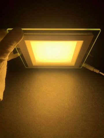 Встраиваемый светодиодный светильник Elvan VLS-705SQ-12W-WH-Wh