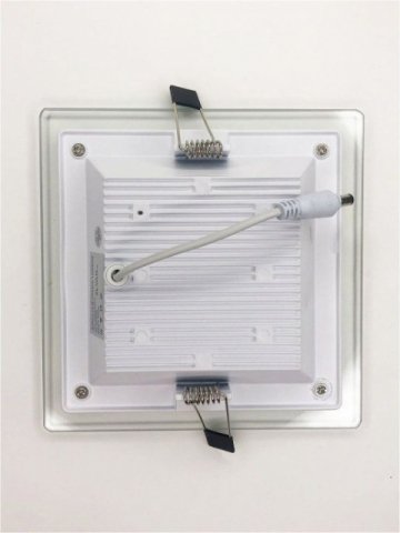 Встраиваемый светодиодный светильник Elvan VLS-705SQ-12W-WH-Wh