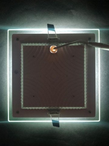 Встраиваемый светодиодный светильник Elvan VLS-705SQ-18W-WW-Wh