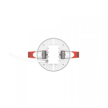 Встраиваемый светодиодный светильник Gauss Elementary Adjustable Frameless 9034460209