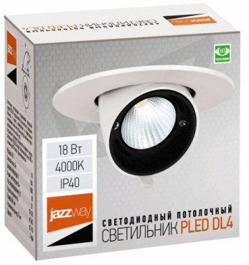 Встраиваемый светодиодный светильник Jazzway PLED DL4 5021907