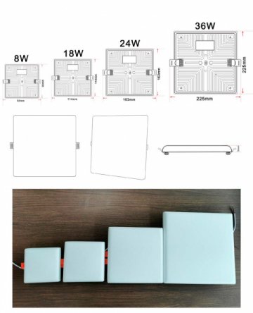 Встраиваемый светодиодный светильник Zortes CLOUD ZRS.57794.18