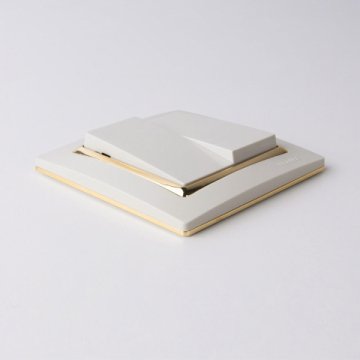 Выключатель двухклавишный Werkel слоновая кость W1120003 4690389155604