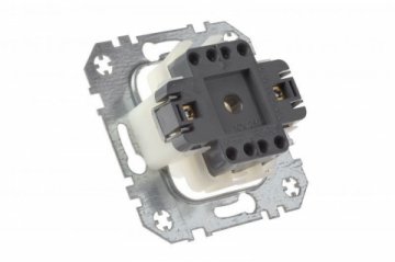 Выключатель одноклавишный Liregus Retro кремовый омбре 29-104