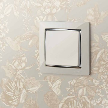 Выключатель Werkel одноклавишный проходной слоновая кость W1112003 4690389155567