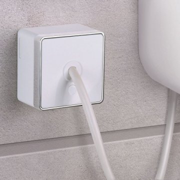 Вывод кабеля Werkel Gallant белый W5050201 4690389164293