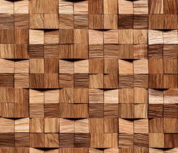 Деревянные стеновые панели Crownwood Домчик Коньяк