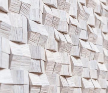 Деревянные стеновые панели Crownwood WP3D1031 Домчик Белый