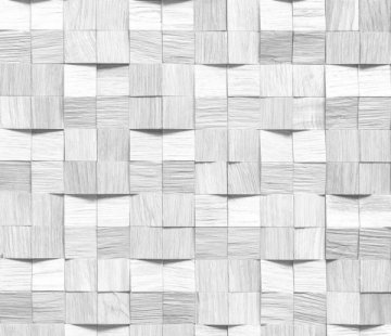 Деревянные стеновые панели Crownwood WP3D1031 Домчик Белый