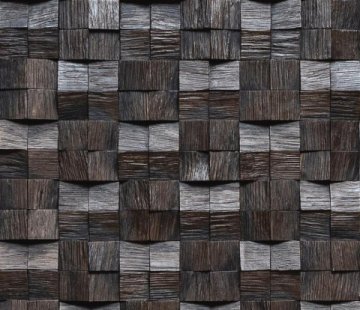 Деревянные стеновые панели Crownwood WP3D1061 Домчик Эбен