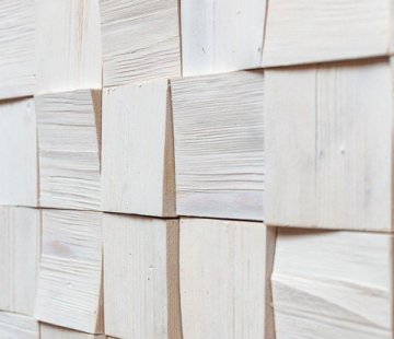 Деревянные стеновые панели Crownwood WP3D1321 Эста белая