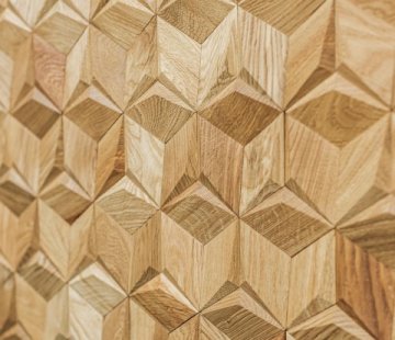 Деревянная мозаика для стен Crownwood Мерси WP3D19021