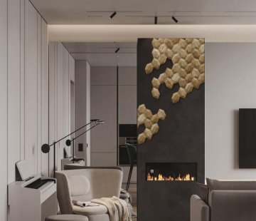 Деревянная мозаика для стен Crownwood Рубин WP3D20020