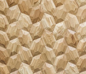 Деревянная мозаика для стен Crownwood Рубин WP3D20020