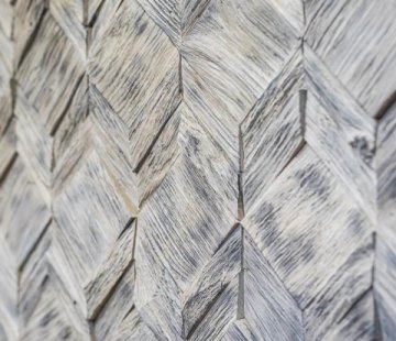 Деревянная мозаика для стен Crownwood Вира WP3D210311