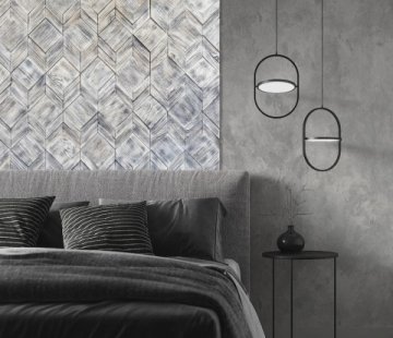 Деревянная мозаика для стен Crownwood Вира WP3D210311