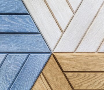 Деревянная мозаика для стен Crownwood Куба натур WP3D22020