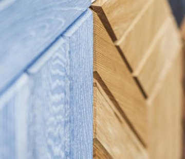 Деревянная мозаика для стен Crownwood Куба натур WP3D22020