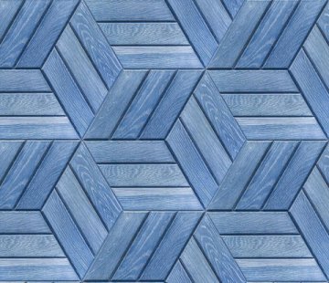 Деревянная мозаика для стен Crownwood Куба Старинный WP3D22070