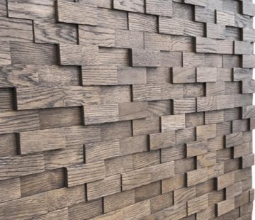 Деревянные стеновые панели Crownwood WP3D4040 Рубка