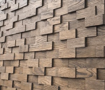 Деревянные стеновые панели Crownwood WP3D4040 Рубка