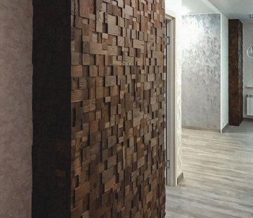 Деревянные стеновые панели Crownwood WP3D5040 Хауз