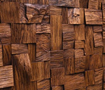 Деревянные стеновые панели Crownwood WP3D5051 Хауз мокко