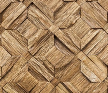 Деревянная мозаика для стен Crownwood Восток WP3D80131