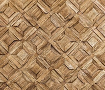 Деревянная мозаика для стен Crownwood Восток WP3D80131