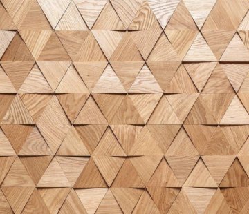 Деревянные стеновые панели Crownwood WP3DT021 Трой спил