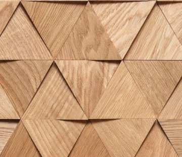 Деревянные стеновые панели Crownwood WP3DT021 Трой спил