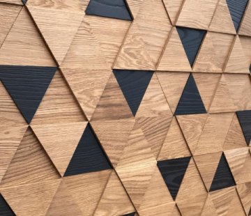 Деревянные стеновые панели Crownwood WP3DTM20 Трой