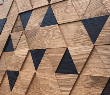 Деревянные стеновые панели Crownwood WP3DTM20 Трой