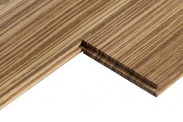 Массивная доска Ekzofloor Зебрано