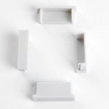 Заглушка без отверстия для профиля Feron CAB252, LD384 (комплект 4шт) 48259