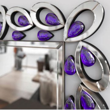 Зеркало Brillica Lacrima BL750/1100-R14